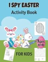 I Spy Easter Activity Book For Kids Ages 4-8