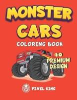 Monster Cars Coloring Book