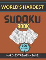 WORLD'S HARDEST sudoku book: Killer sudoku  books for adults, Hard 100 sudoku game