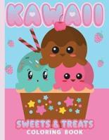 Kawaii Coloring Book Sweets & Treats