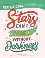 Inspirational Typography Coloring Book For Adults