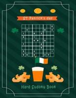 St Patrick's day hard Sudoku Book: A Puzzle book gift for adults and teen to train the brain and kill some free time.