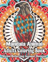 Mandala Animal Adults Coloring Book