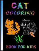 Cat Coloring Book For Kids