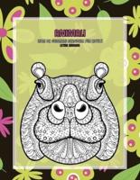 Libri da colorare Mandala per adulti - Letra grande - Animali