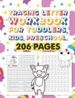 Tracing Letter Workbook For Toddlers, Kids, Preschool