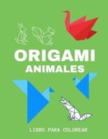 Origami Animales - Libro Para Colorear: Un regalo para niños y niñas, adolescentes, adultos y toda la familia, Libro Infantil para Pintar , para colorear (Primeros Pasos)