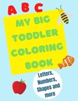 My Big Toddler Coloring Book