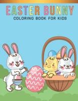 Easter Bunny Coloring Book For Kids