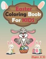 Easter Coloring Book For Kids - Ages (4-8)