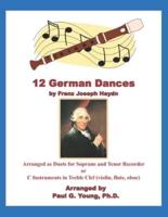 12 German Dances by Franz Joseph Haydn