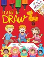 Learn to Draw: A Simple Step-by-Step Guide to Drawing Cute Animals Easy and Fun!