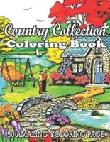 Country Collection Coloring Book 50 Amazing Coloring Page