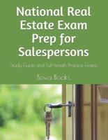 National Real Estate Exam Prep for Salespersons: Study Guide and Full-length Practice Exams