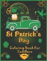 Saint Patrick's Day Coloring Book for Toddlers