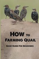How To Farming Quail