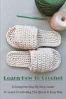 Learn How To Crochet
