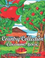 Country Collection Coloring Book 50 Amazing Coloring Pages