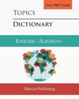 Topics Dictionary English - Albanian