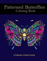 Patterned Butterflies Coloring Book