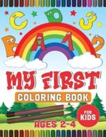 My First Coloring Book For Kids Ages 2-4