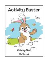 Activity Easter Coloring Book Dot to Dot