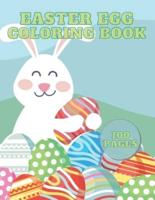 Easter Egg Coloring Book : Fun To Color And Cut Out! A Great Toddler and Preschool Scissor Skills Building Easter Basket Stuffer Gift Idea!