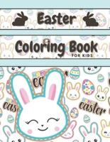 Easter Coloring Book For Kids : 30 Cute & Fun Images Large Print ( 8.5 x 11 Inch )