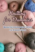 Knitting for Dummies