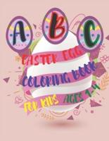 ABC Easter Egg Coloring Book for Ages 1-4