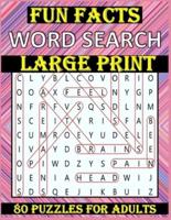 Fun Facts Word Search for Adults
