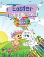 Easter Coloring Book For Kids Ages 2-5: 30 Cute and Fun Images - Happy Easter Coloring For Toddlers!