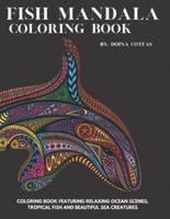 Fish Mandala Coloring Book