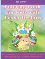 Coloring Book for Kids With Easter Designs