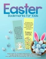 Easter Bookmarks For Kids
