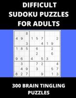 Difficult Sudoku Puzzles For Adults