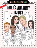 Grey's Anatomy Quotes Coloring Book