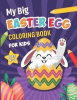 My Big Easter Coloring Book For Kids Ages 2-5