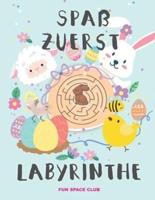 Spaß Zuerst Labyrinthe: Rätselblock ab 3 4 5 6 jahre! Labyrinthe Rätsel Spaß für Mädchen & Jungen