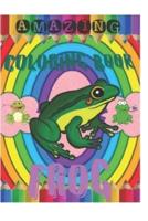 Amazing Frog Coloring Book