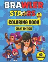 Brawler Stars Coloring Book