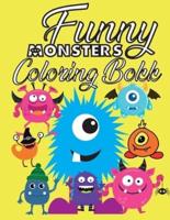Funny Monsters Coloring Book
