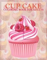 Cup Cake Coloring Book for Adults