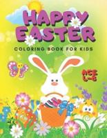 Happy Easter Coloring Book for Kids.