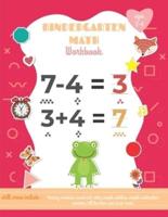 Kindergarten Math Workbook Ages 2-4