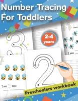Number Tracing For Toddlers 2-4 Years