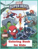 Marvel Super Hero Adventures Coloring Book for Kids