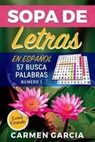 Sopa De Letras En Español Letra Grande 57 Busca Palabras (Numero 1)
