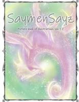 SaymenSayz picture book of illustrations VOL. II: Beautiful fantasy creatures cover nr. 1