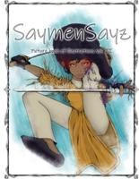 SaymenSayz picture book of illustrations VOL. II: Beautiful fantasy creatures cover nr. 3